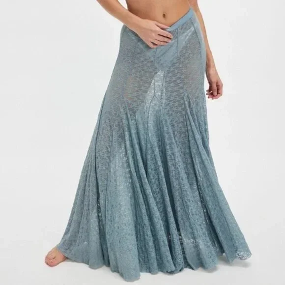 Free People Lace Skirt - NWT - S - Picture 1 of 11